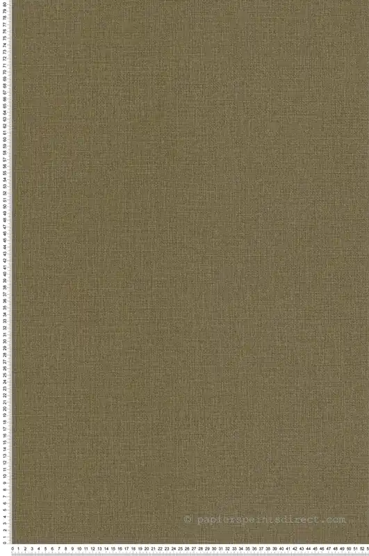 Soldes Papier peint Effet Toile de Jute kaki - Reliefs de Casélio Réf. RLF104017342