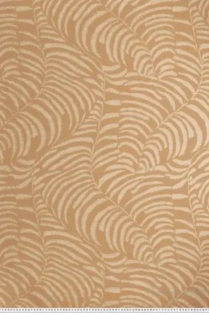 Expédition Rapide Papier peint Feuille Ethnique Nobile chair doré - Jardin Félicia de Casamance Réf. CAS-76591732