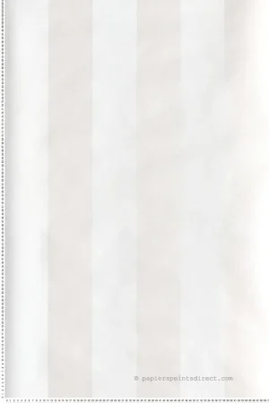Papier peint Rayure Brody ivoire nacré - Rhapsody de Masureel Réf. MAS-RHA401 Offre Exclusive