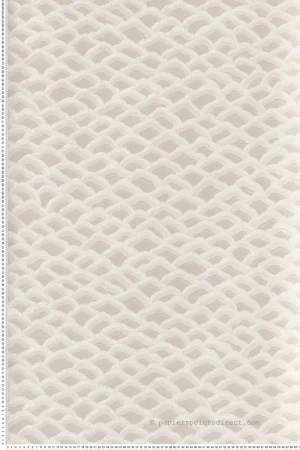Authentique Papier peint Colline Munro beige nacré - Rhapsody de Masureel Réf. MAS-RHA301