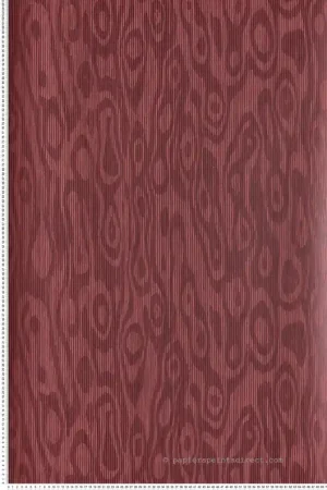 Must-Have Papier peint Effet Moiré Oackly bordeaux - Rhapsody de Masureel Réf. MAS-RHA203