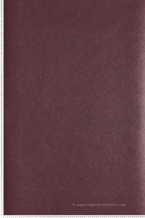 Super Prix Papier peint Faux Uni Lin Telis pourpre métallisé - Rhapsody de Masureel Réf. MAS-RHA503