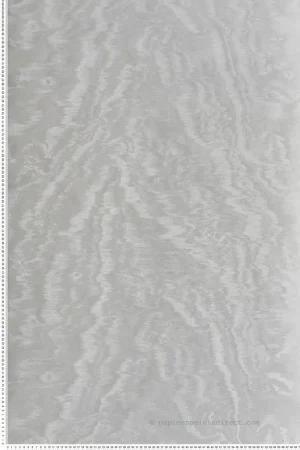 Papier peint Moiré Strie gris perle argenté - Eclectic de Montecolino Réf. MC-34923 Nouveauté