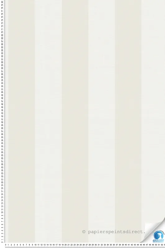 Satisfait Ou Remboursé Papier peint préencollé Rayures lin crème - Designdrop d‘A.S. Création Réf. AS-787217