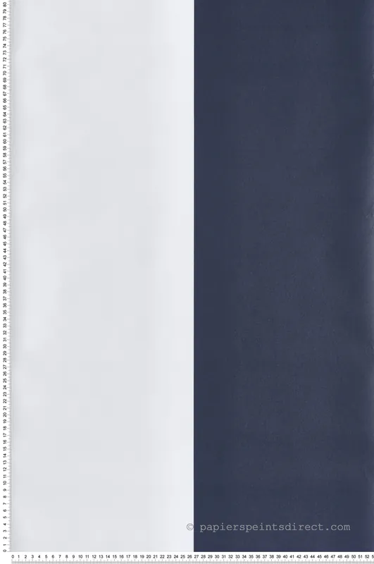 Usine Directe Papier peint Rayure Extra Large bleu marine - Jeux de Rayures 3 de Lutèce Réf. LTC-G68079