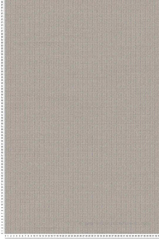 Papier peint Chevron Texturé Owen taupe - Carnaby Street de Casadéco Réf. CARN200539037 Prix Réduit