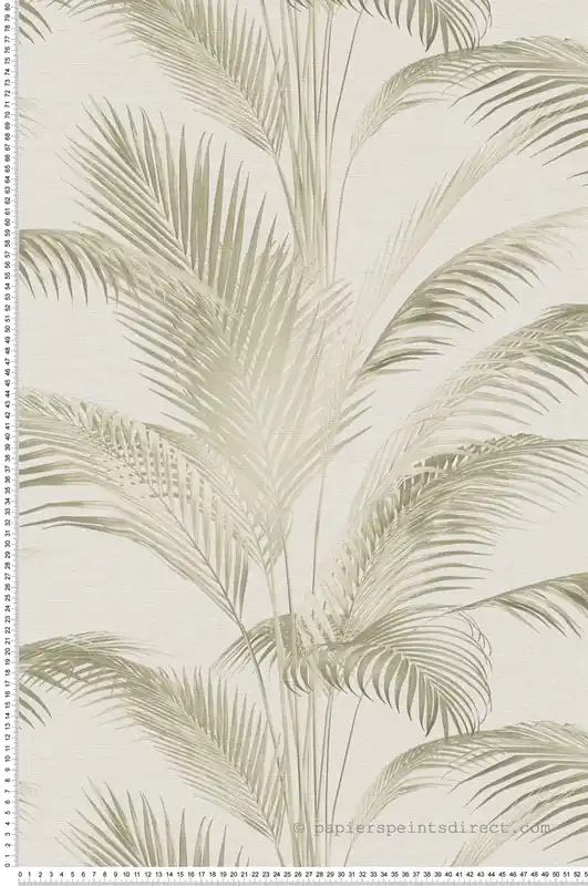 Papier peint Palme Moderne Urbain vert grège - Metropolis Michalsky 6 de Livingwalls Réf. AS-399802 Vente Flash