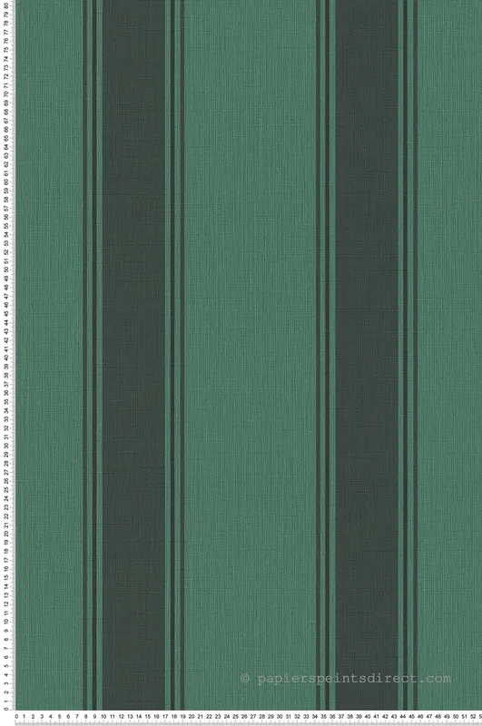 Offre Du Jour Papier peint Rayures Rétro vert sapin - Metropolis Michalsky 6 de Livingwalls Réf. AS-399834