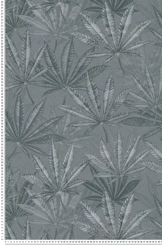 Expédié Aujourd'hui Papier peint Feuilles Sauvages gris - Metropolis Michalsky 6 de Livingwalls Réf. AS-399842