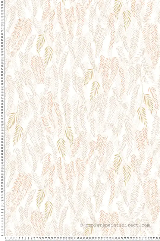 Bon Marché Papier peint Feuillage Walk in the Jungle rose blush - Once Upon A Time 2 de Casadéco Réf. OUTD200794343