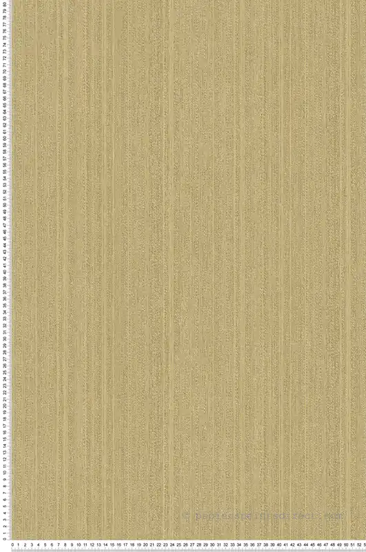 Papier peint Faux Uni Fil à Fil ocre beige - Herbier de Montecolino Réf. MC-HE27224 Populaire