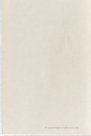 Authentique Papier peint Lin Shinok crème - Le Lin 3 de Casamance Réf. CAS-F73819160