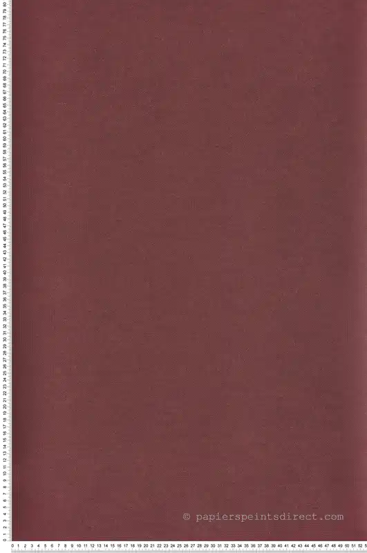 Prix Réduit Papier peint Faux Uni Cotton Rythm lie de vin - Mysa de Masureel Réf. MAS-RYT012