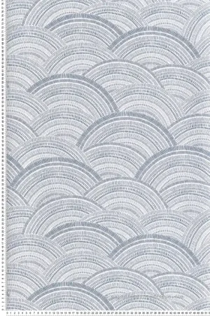 Soldes Papier peint Vague Abstraite Encircle bleu - Harmony de Lutèce Réf. LTC-FD27200