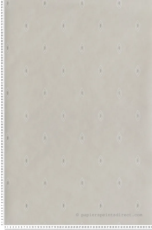 Top Vente Papier peint Motif Dolce beige lin métallisé - Othello de Masureel Réf. MAS-OTH303