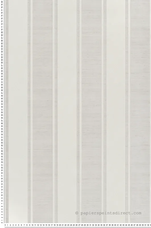 Papier peint Rayure Vintage Texturé ivoire gris - Opera de Montecolino Réf. MC-OP33361 Produit De Marque