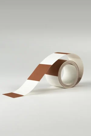 Galon Carré Alterné Rythmique terracotta - Galons et Frises de Casadéco Réf. GAFR200432432 Must-Have