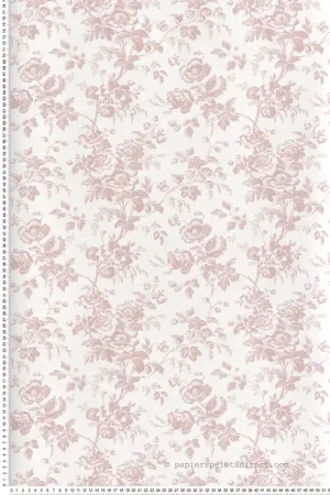 Produit De Marque Papier peint Fleurs Anemone Vintage rose pâle - Toiles de York (Initiales) Réf. INI-RT7874