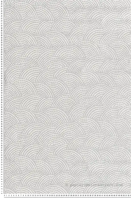 Papier peint Arc Graphique argenté paillettes - Maya de Montecolino Réf. MC-BZ3313 Dernier Modèle