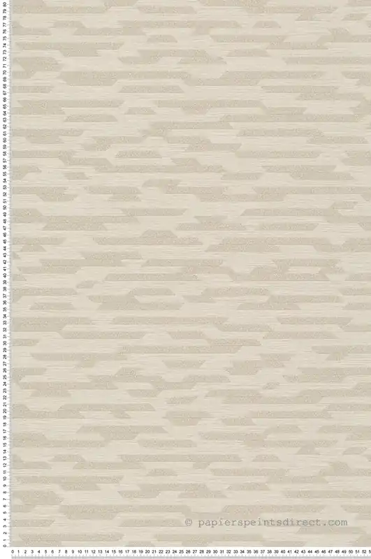 Haute Qualité Papier peint Trait Géométrique beige lin doré - Maya de Montecolino Réf. MC-BZ3215