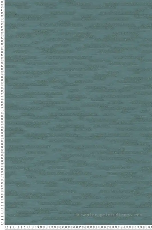 Seulement Aujourd'hui Papier peint Trait Géométrique bleu jean doré - Maya de Montecolino Réf. MC-BZ3204