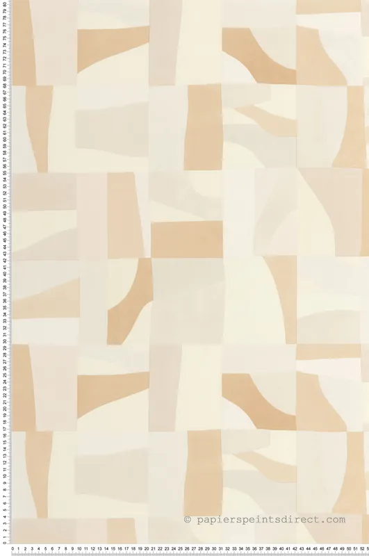 Acheter Direct Papier peint Géométrique Aix beige rosé - Azur de Casélio Réf. AZU105461152