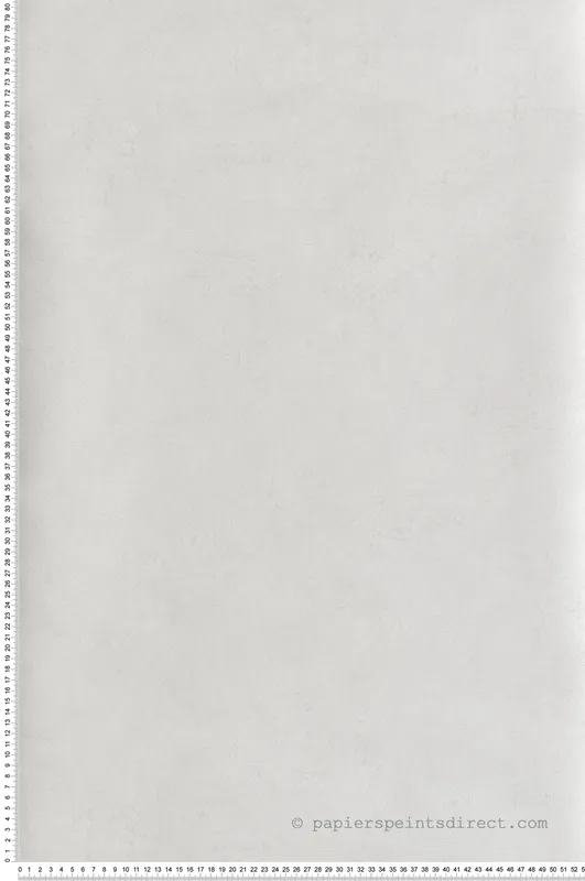 Prix Promo Papier peint Faux Uni Coton Lys blanc craie métallisé - Kimono de Masureel Réf. MAS-ARC801
