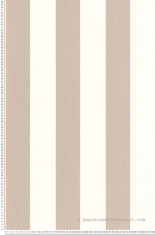 Vente Directe Papier peint Rayures Lin Lines taupe - Basics de Casélio Réf. BAI104042167
