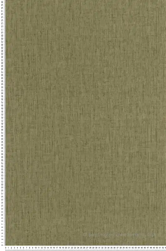 Papier peint Faux uni Ecorce Scribe vert olive - Babylone de Casadéco Réf. BBLN89757630 Populaire