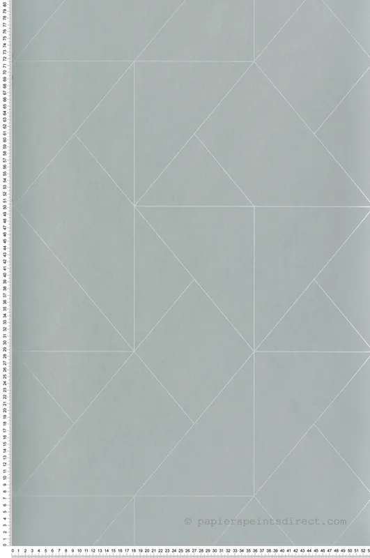 Marque Papier peint Figure Subtilité Métallisé céladon argenté - Alchimie de Casadéco Réf. ALMI89957247
