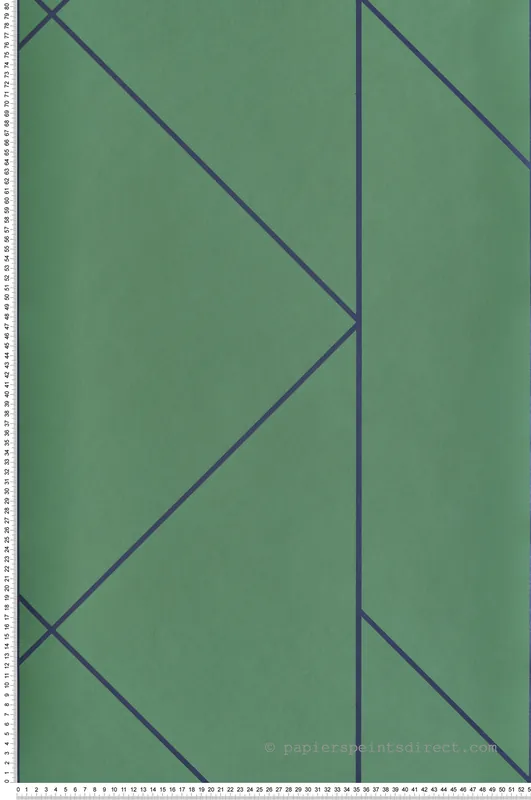 Achetez Aujourd'hui Papier peint Géométrie Pure Métallisé vert canopée - Alchimie de Casadéco Réf. ALMI89907622
