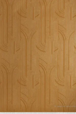 Commander Vite Papier peint Arche Porte ocre doré - Faubourg des Lumières de Casamance Réf. CAS-76282140