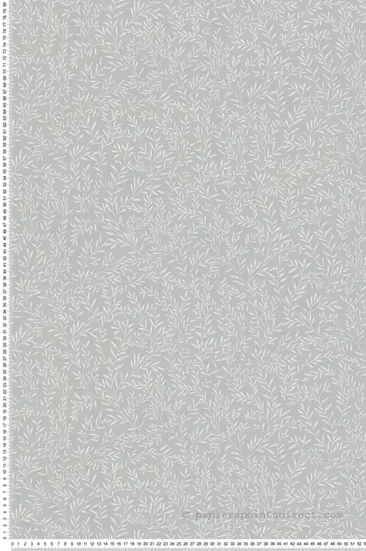 Achat Immédiat Papier peint Feuillage Vintage Olivier gris - Maison Charme d‘A.S. Création Réf. AS-390734