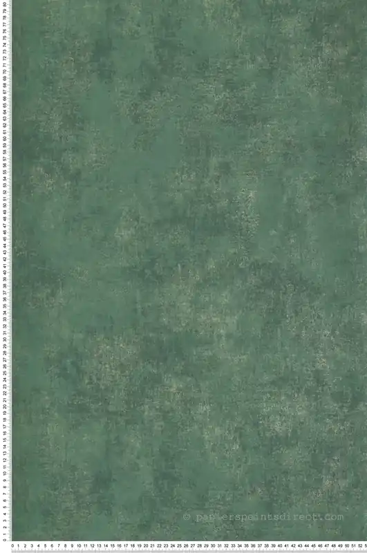Papier peint Faux Uni Métallisé Stone vert foncé - Twenties de Casadéco Réf. TWNT80837446 Remise