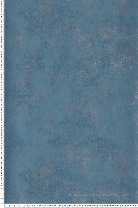 Papier peint Faux Uni Métallisé Stone bleu denim - Twenties de Casadéco Réf. TWNT80836345 Super Prix