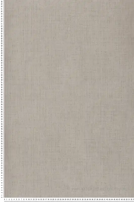 Certifié Papier peint Uni Rosalie taupe - Villa Rosalie de Lutèce Réf. LTC-51174937