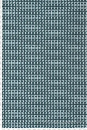 Papier peint Pétale Graphique bleu paon blanc - Rifle Paper Co. 2 de York (Initiales) Réf. INI-RP7366 Remise