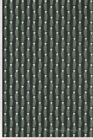 Papier peint Petite Feuille Eden noir doré - Rifle Paper Co. 2 de York (Initiales) Réf. INI-RP7344 Vente Flash