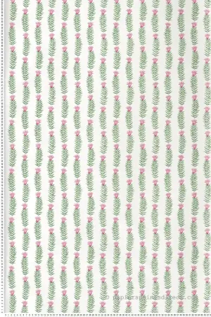 Papier peint Petite Feuille Eden rose - Rifle Paper Co. 2 de York (Initiales) Réf. INI-RP7340 Usine Directe
