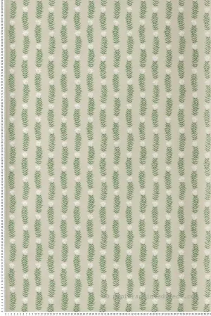 Promotion Papier peint Petite Feuille Eden beige - Rifle Paper Co. 2 de York (Initiales) Réf. INI-RP7339
