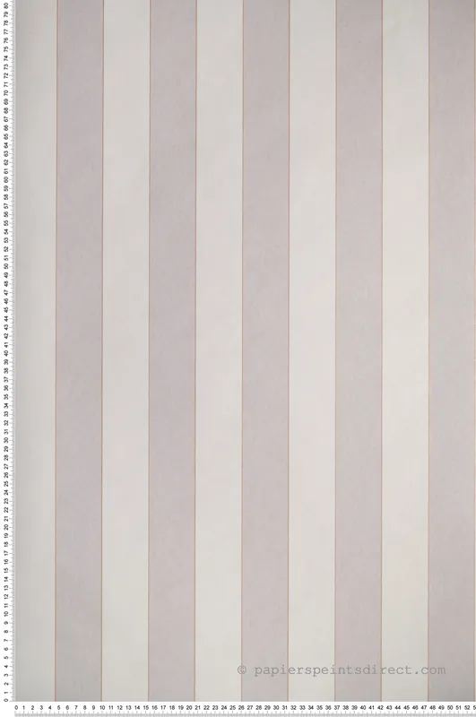 Acheter En Ligne Papier peint Rayure Chic Louise violet cuivré - Les Rayures de Casadéco Réf. RAYS28882812