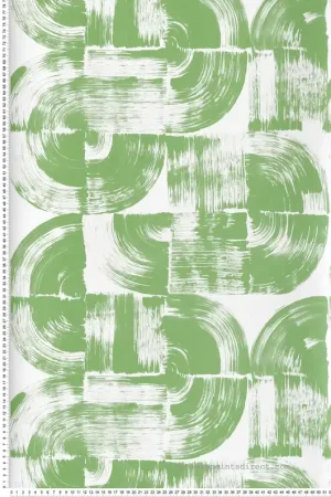 Acheter En Ligne Papier peint Moderne Twist Brossé vert - Happy de Lutèce Réf. LTC-FD26408