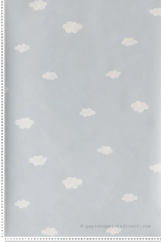 Must-Have Papier peint Nuage Enfantin bleu ciel - Once Upon A Time de Casadéco Réf. OUAT29756430