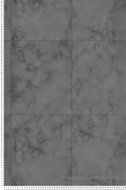 Solde Papier peint Carrelage Marbre anthracite - Reality 4 de Lutèce Réf. LTC-51220609