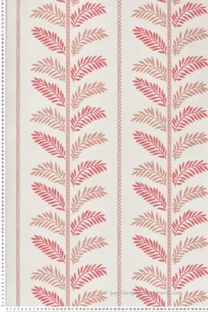 Dernière Chance Papier peint Feuille Plumier rose - Signature de Nina Campbell Réf. OSB-NCW4496-05