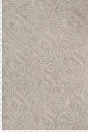 Acheter Direct Papier peint Faux Uni Soroa grège cuivré - Végétal de Casamance Réf. CAS-74090466