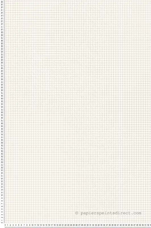 Acheter Direct Papier peint Pied De Poule beige - Mini Prints de Lutèce Réf. LTC-G56661