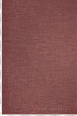 Seulement Aujourd'hui Papier peint Lin Shinok framboise - Le Lin 2 de Casamance Réf. CAS-73818446
