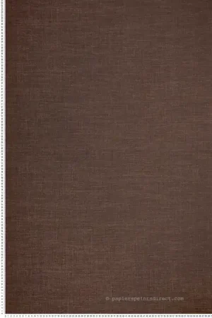Usine Directe Papier peint Lin Shinok acajou - Le Lin 2 de Casamance Réf. CAS-73817630