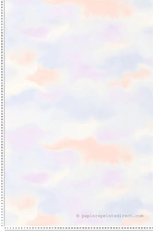 Authentique Papier peint Ciel Find Your Paradise violet bleu - Young & Free de Casélio Réf. YNF103364561